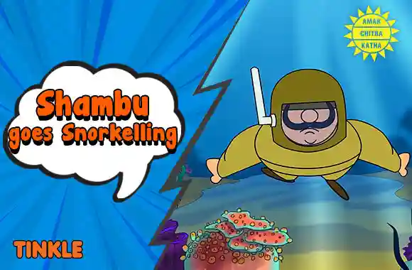Shambu goes Snorkelling