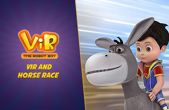 Watch Vir - The Robot Boy Online | Vir and Horse Race | EPIC ON